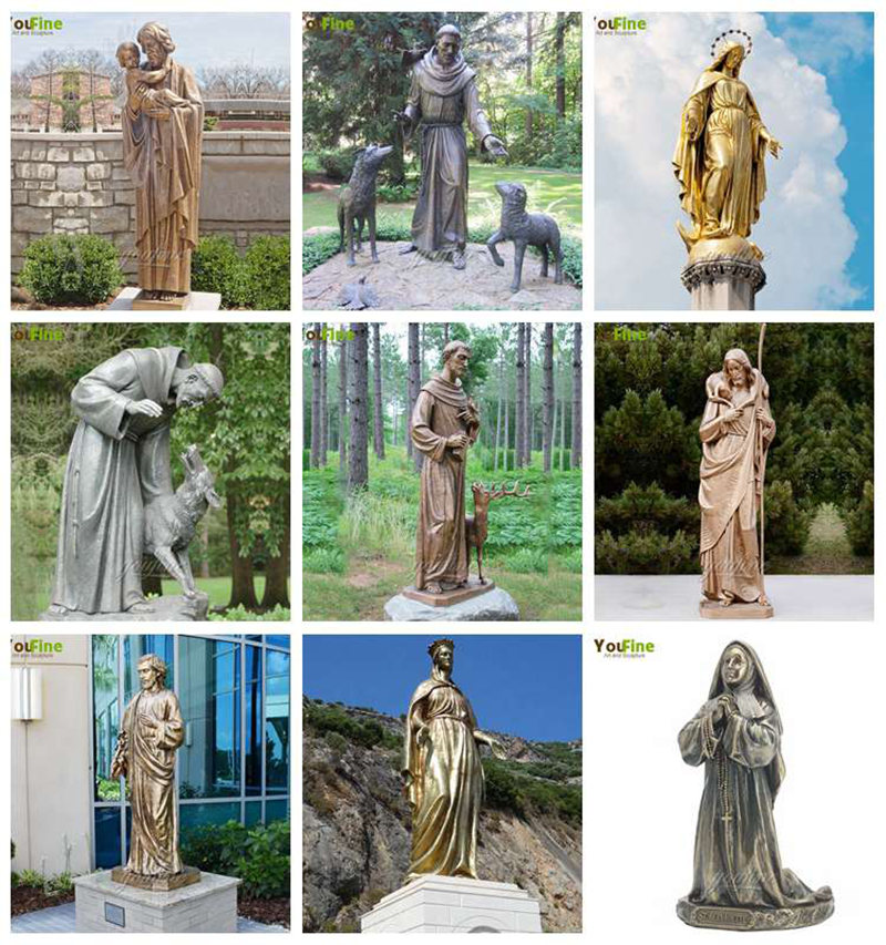 bronze saint francis statue-jpg