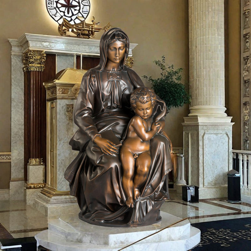 Madonna of Bruges Statue-