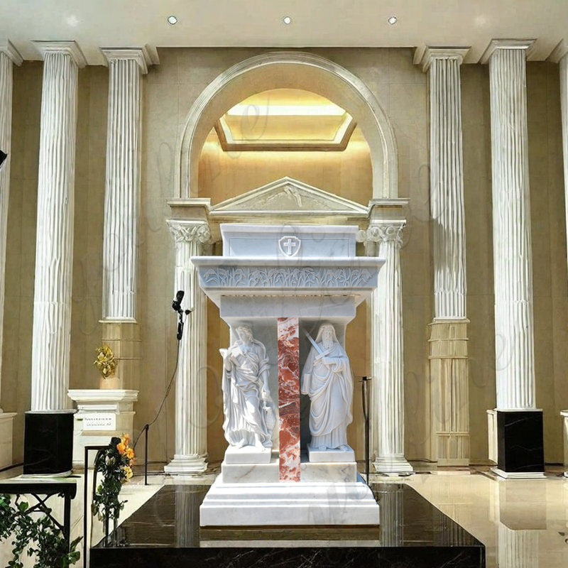 marble pulpit